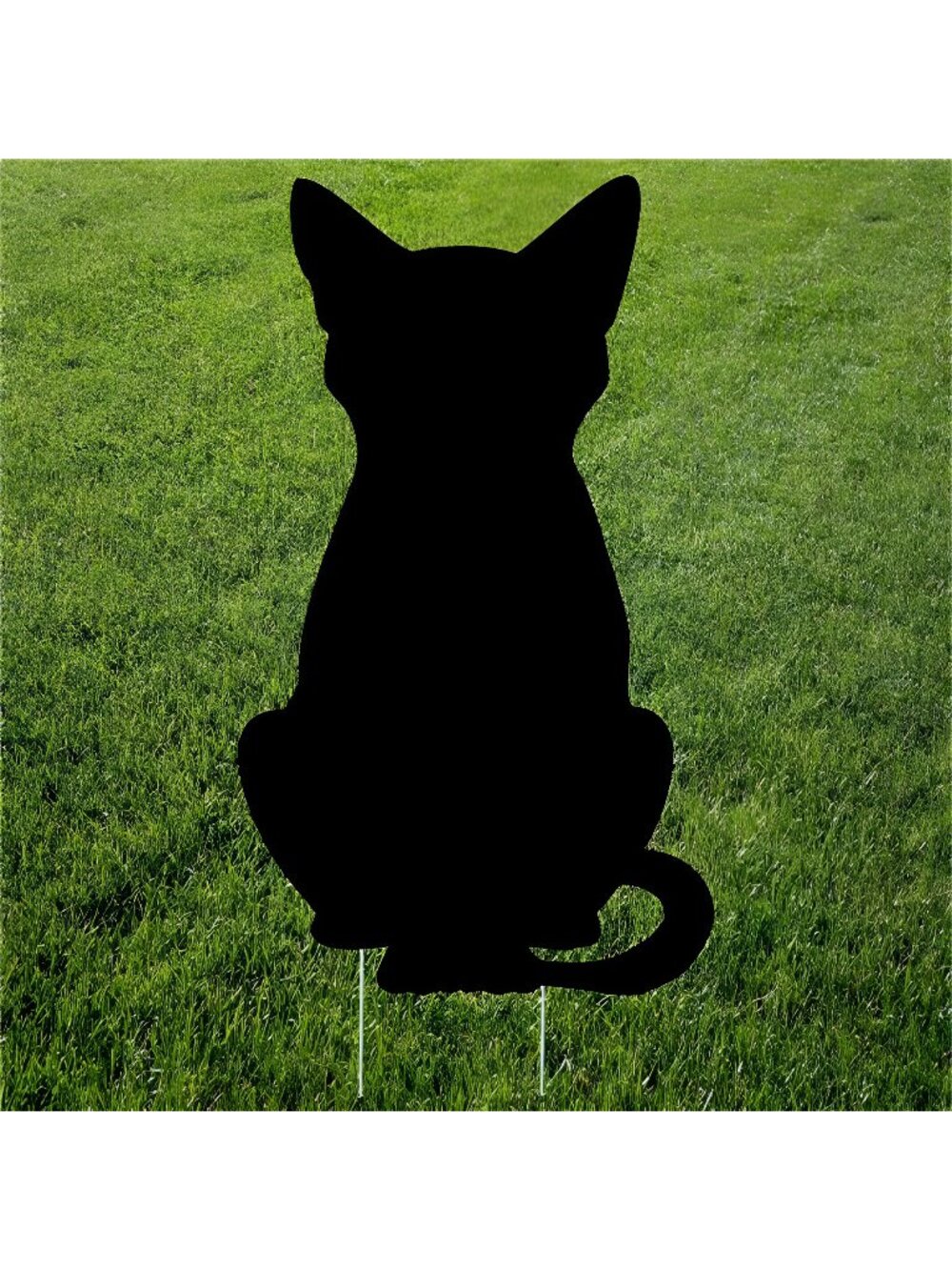 Halloween Black Cat Cats Yard Sign Home Outdoor Lawn Decoration With Stakes